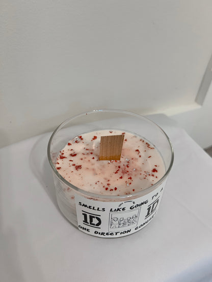 smells like a one direction concert candle
