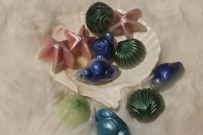 shimmery shell melters